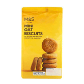 M&s Mini Oat Biscuits 100g